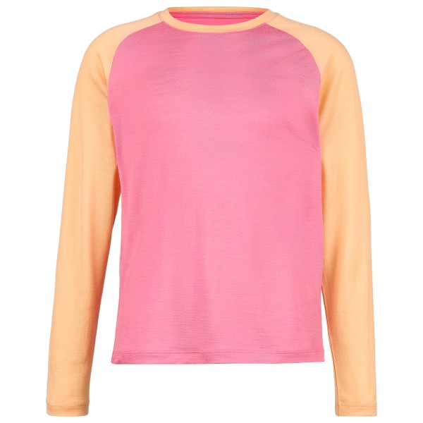 Heber Peak - Kid's MerinoCool165 EvergreenHe. L/S - Haut en mérinos
