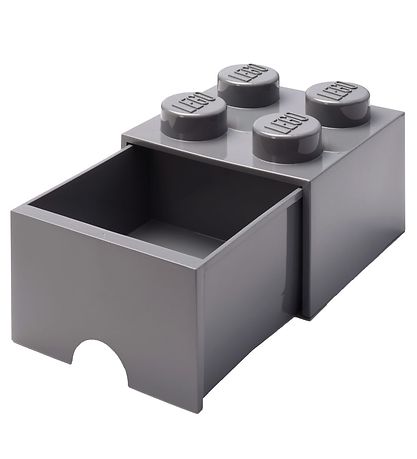 LEGO® Storage Aufbewahrungsschublade - 4 Knäufe - 25x25x18 - Mde