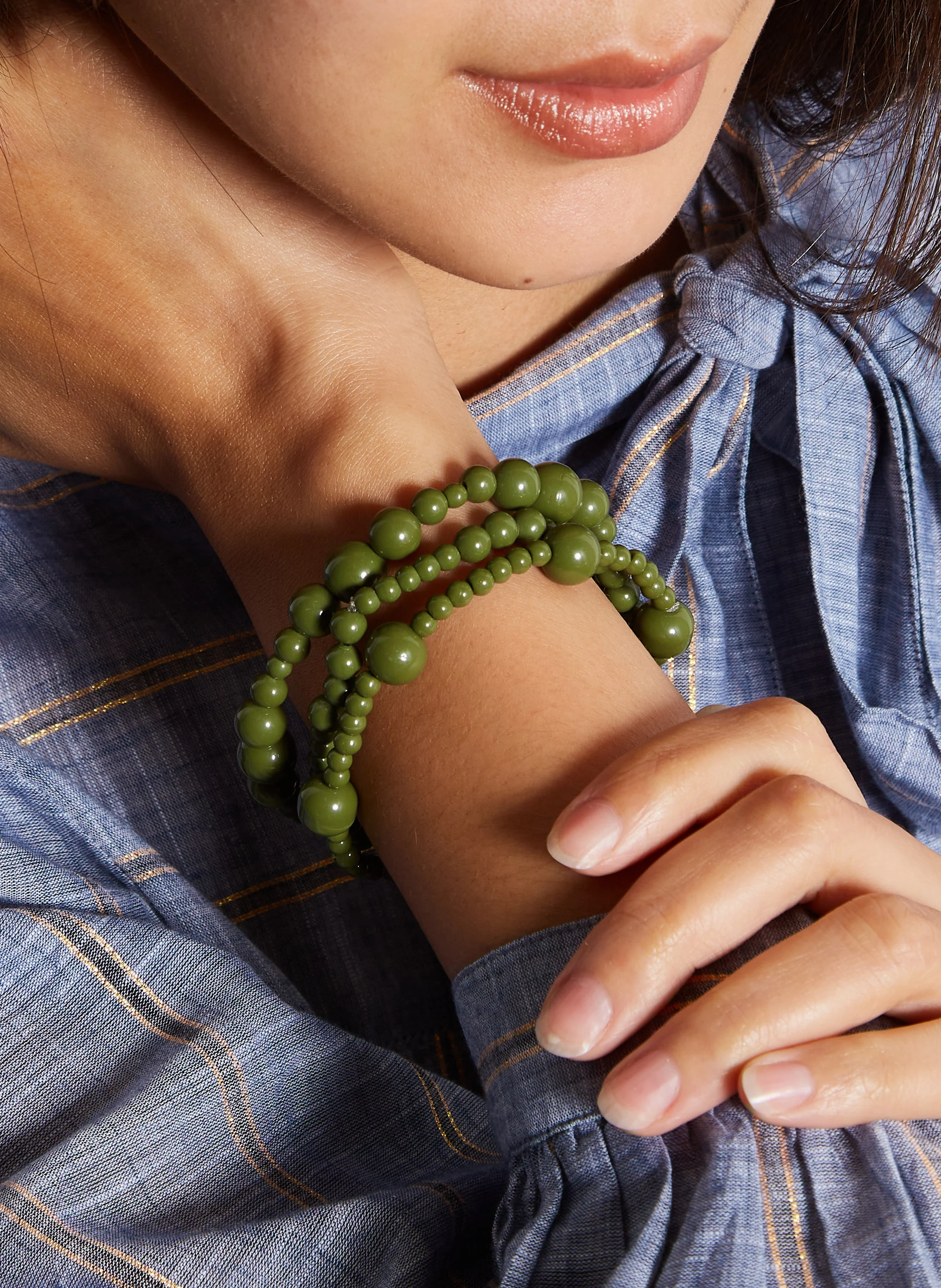 GAILOR - Set de bracelets | Vert