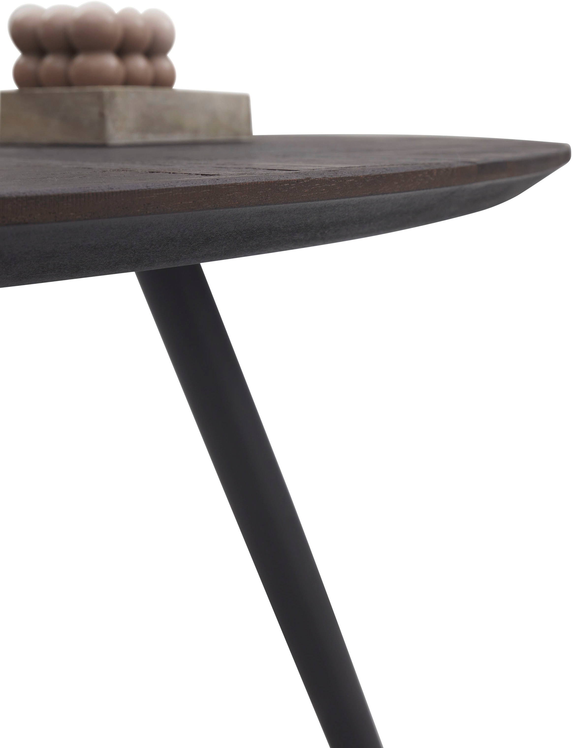 Stolkom Esstisch »Joe« Massivholz Teak recycelt, Tisch mit Mosaik Muster