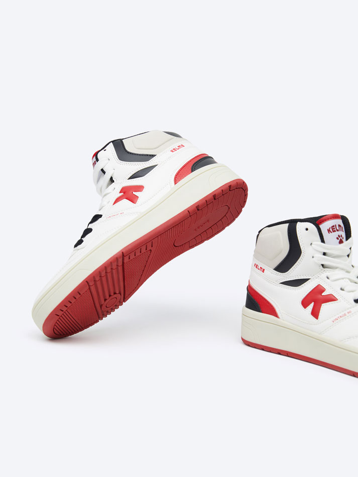 Tênis bota de cano curto KELME X LEFTIES - Vermelho