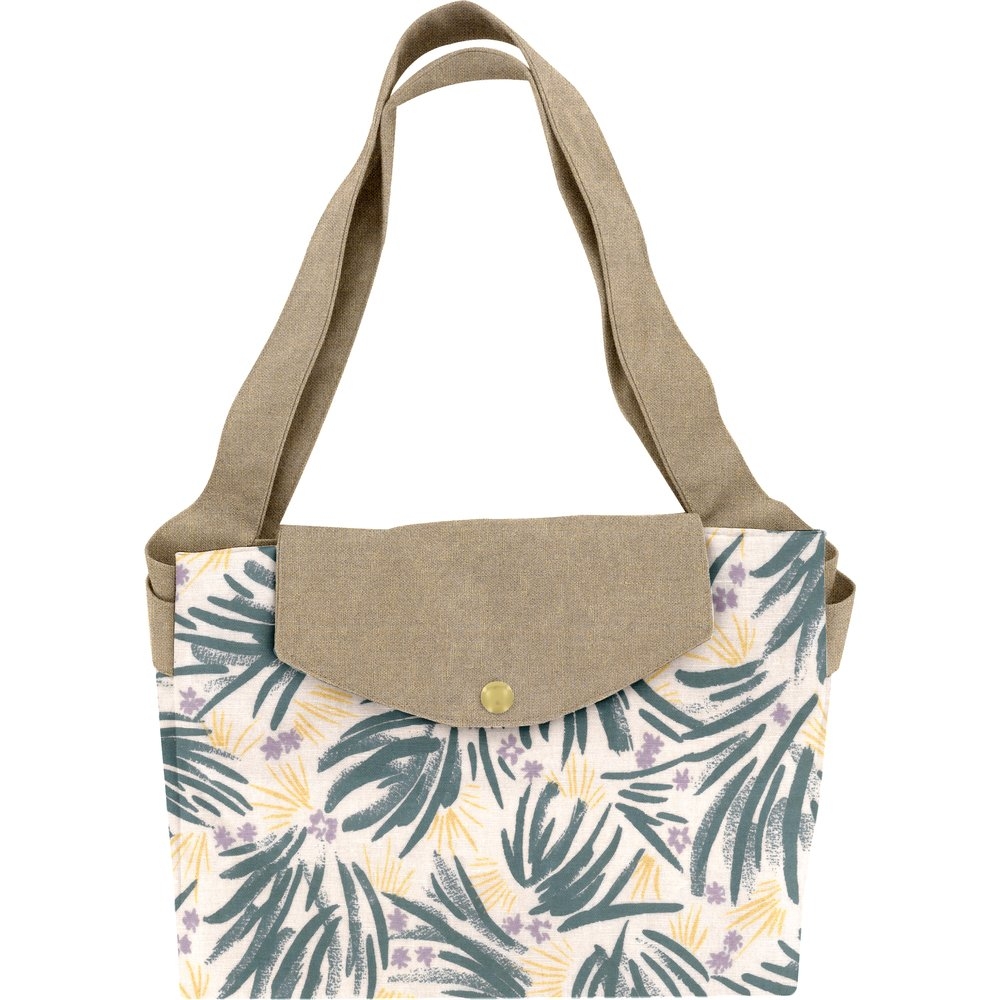 Grand Sac Cabas En Tissu Fleurs D'artifice