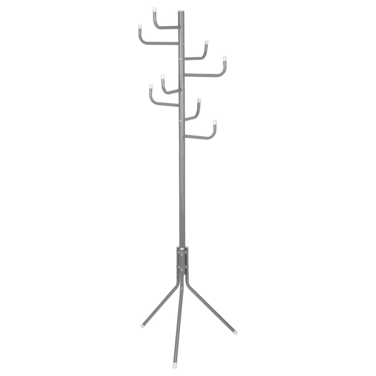 PORTE MANTEAUX METAL GRIS