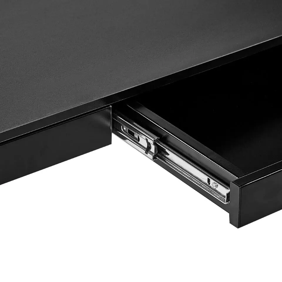 KENLY - Verstelbaar bureau - Zwart - 120 cm - Vezelplaat