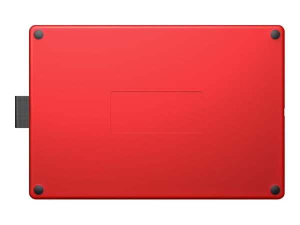 Wacom One by Wacom - Digitaliserer - høyre- og venstrehåndet - 15.2 x 9.5 cm - elektromagnetisk - kablet - USB - svart, rød