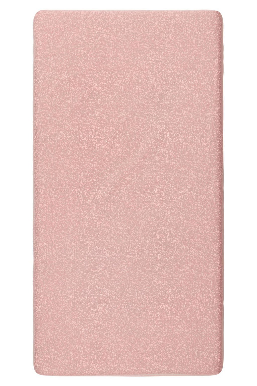 Tiny Dot poplin wieglaken Misty Rose