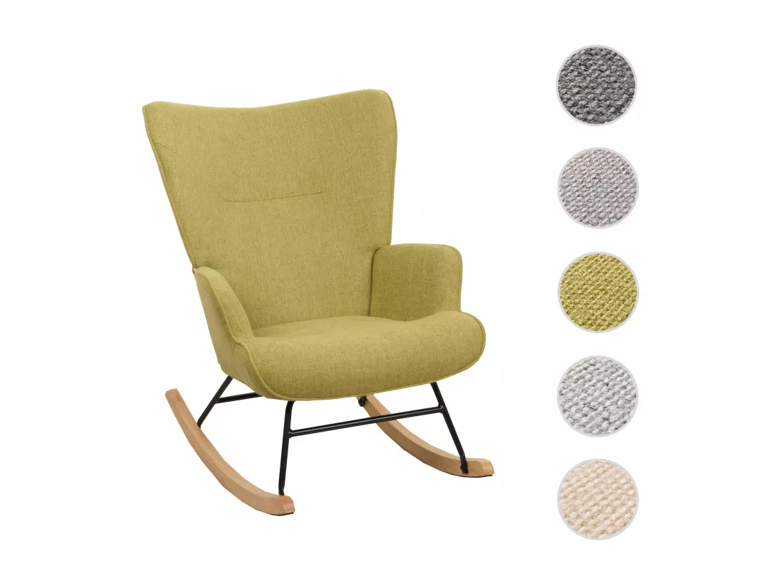 Chaise à bascule MCW-N14, vert