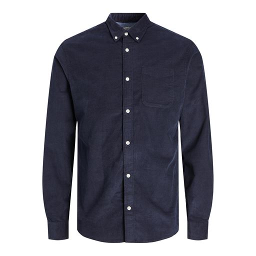 Jack&Jones Classic Fløjlsskjorte, Navy Blazer, M