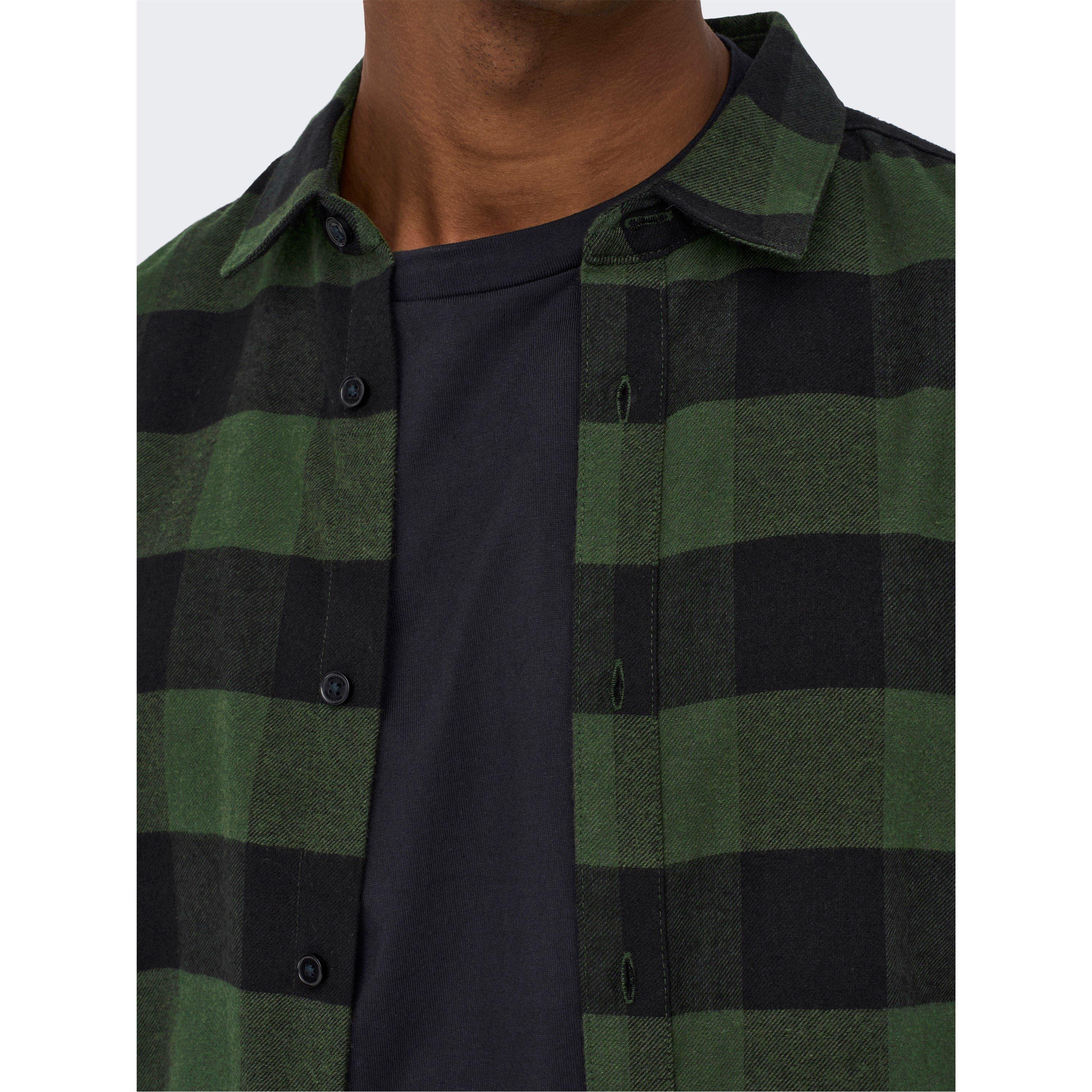 Only and Sons Long Sleeve Check Shirt