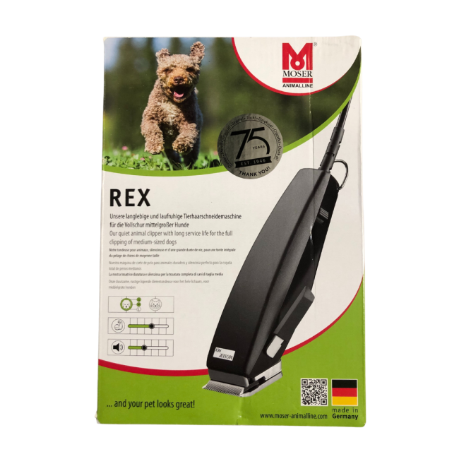 Tondeuse Moser Rex 1230 pour chien et chat