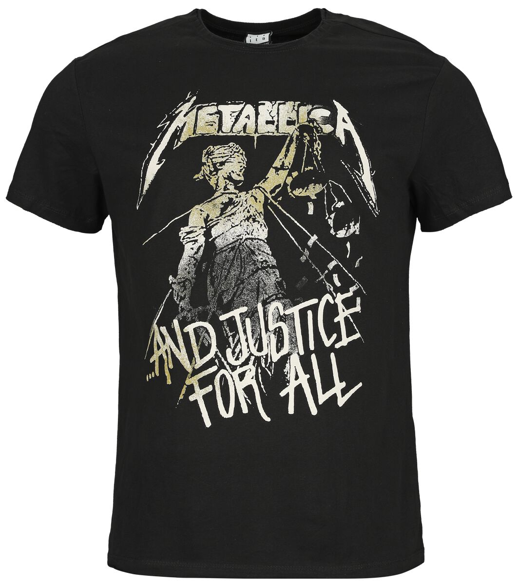 Amplified Collection - And Justice For All | Metallica T-Shirt Manches courtes
