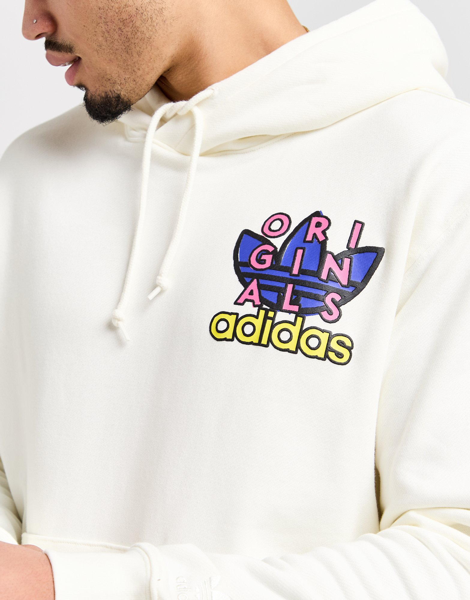 adidas Originals Sweat à Capuche Trefoil Homme