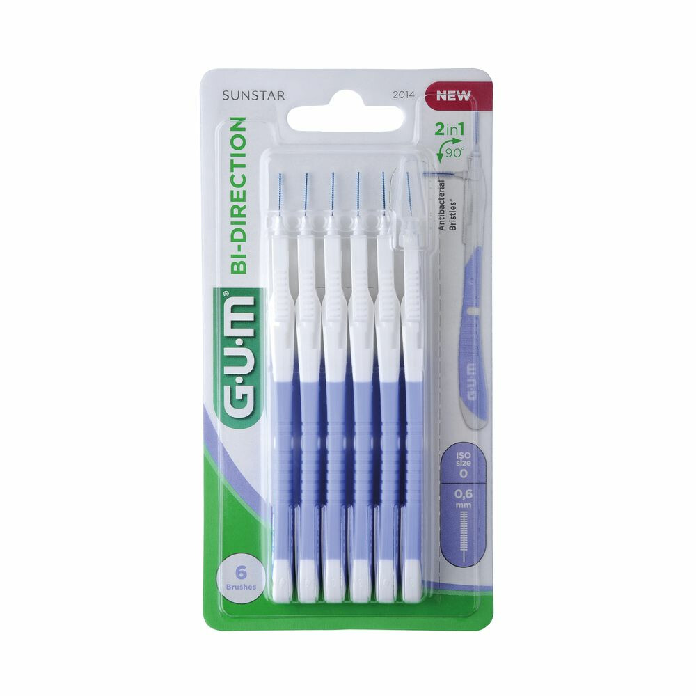 GUM Bi-Directions 0.6 mm6 stuks