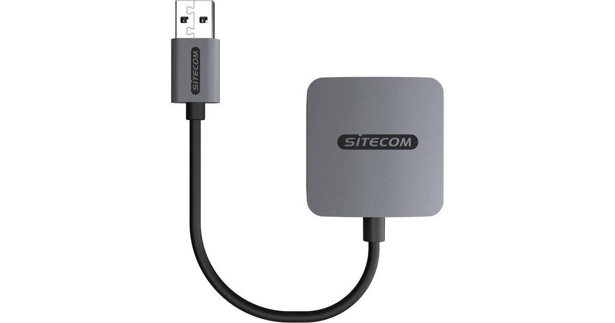 SitecomUSB-A kaartlezer UHS-II (312 MB/sec)  (Grijs)
