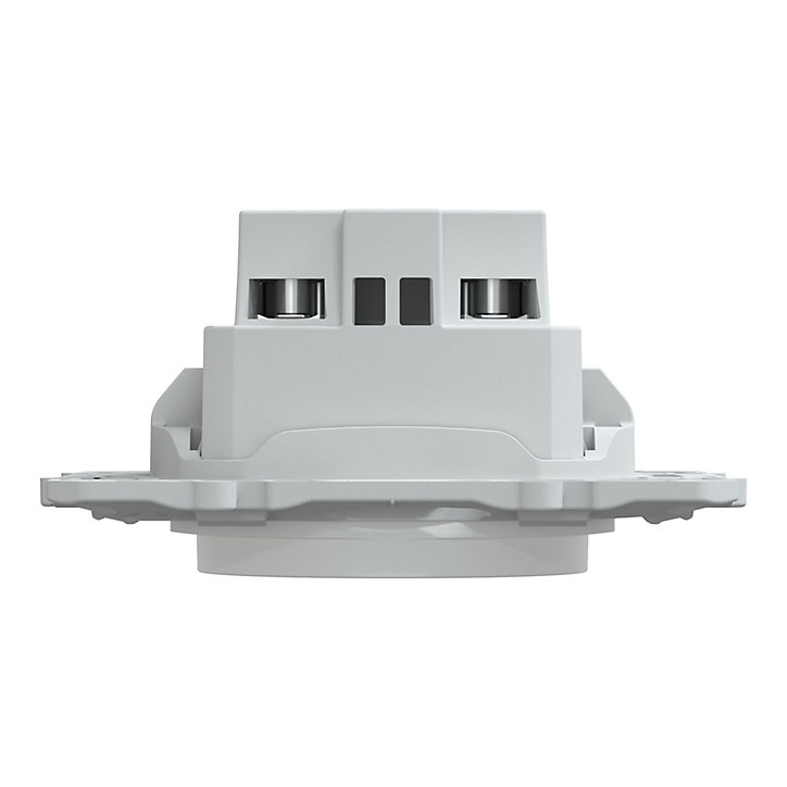 Prise à obturateur Schneider Electric Ovalis blanc