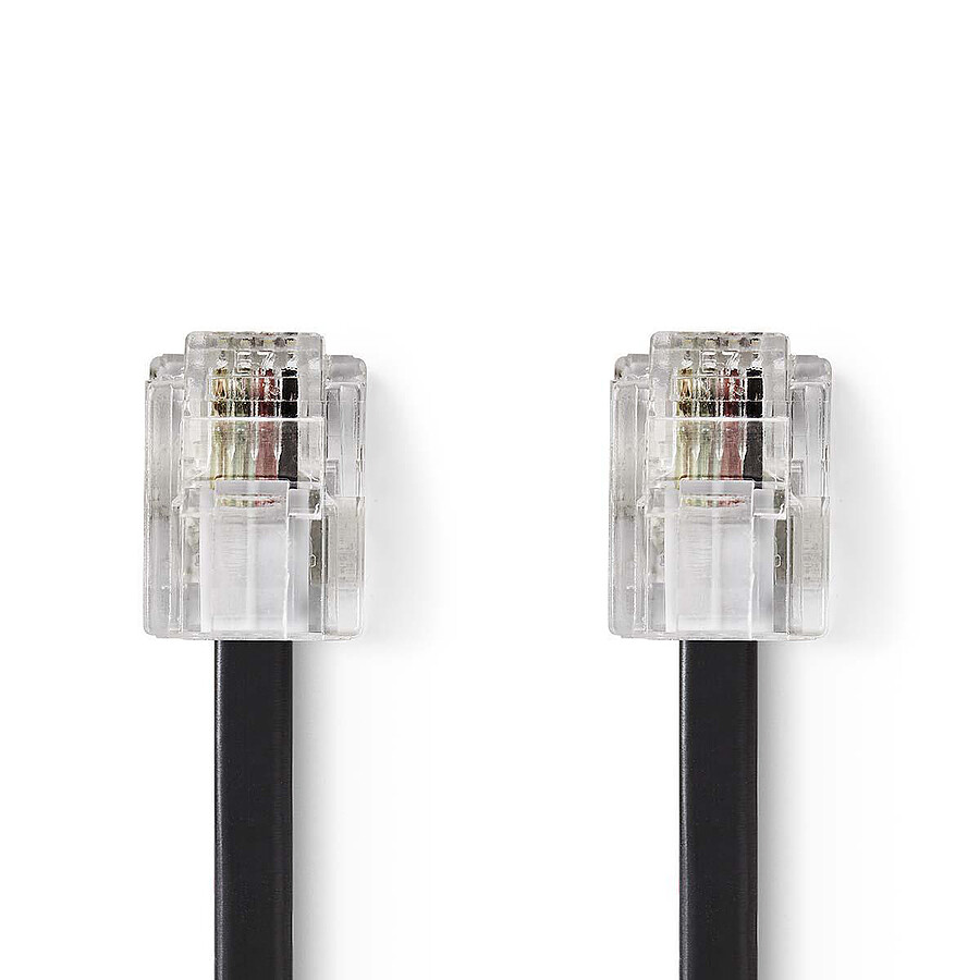 Nedis Câble RJ11 mâle/mâle - 10 m