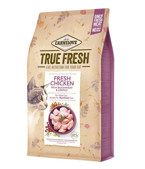 Carnilove True Fresh Trockenfutter für Katzen