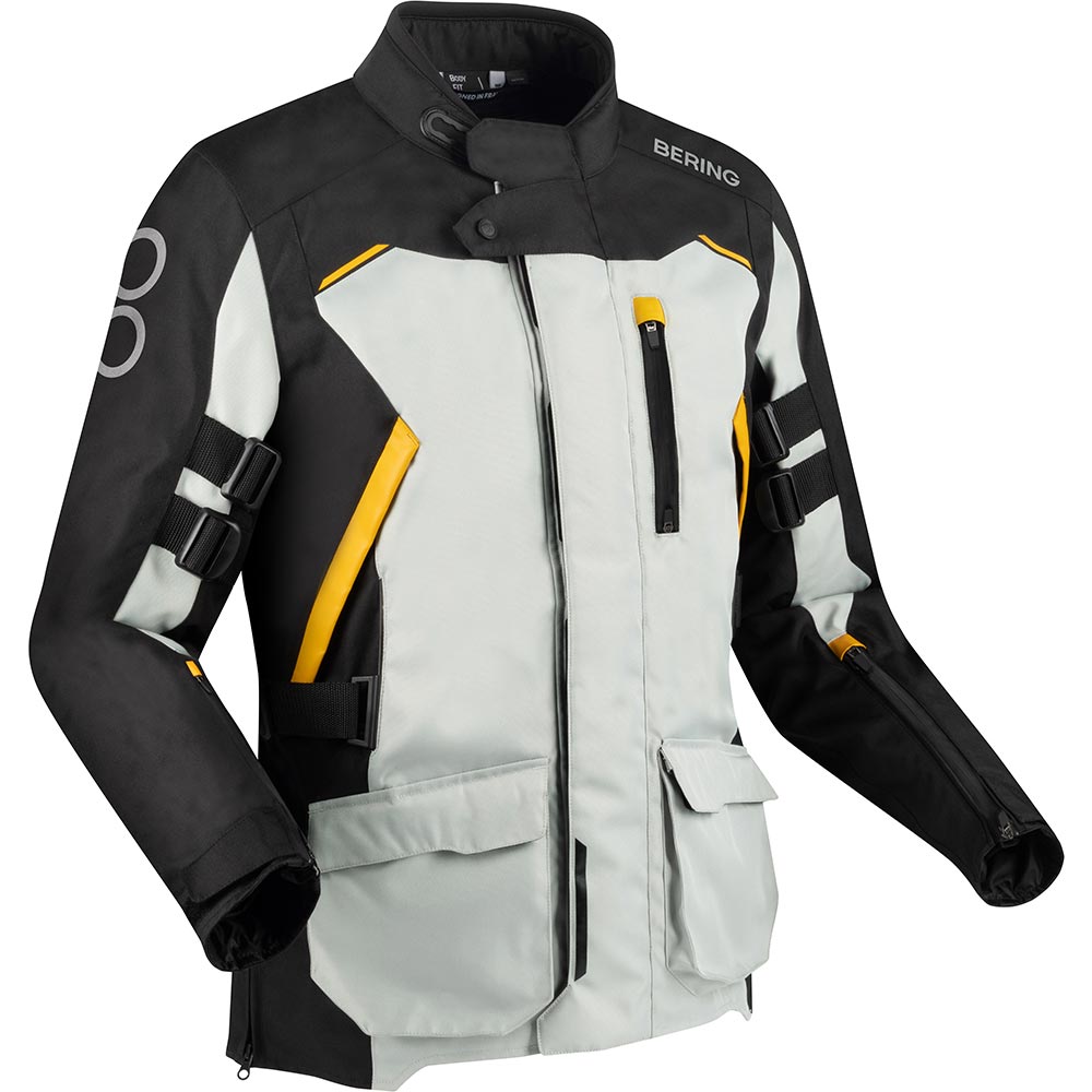 Bering - Veste Zephyr Noir / Gris Clair / Jaune