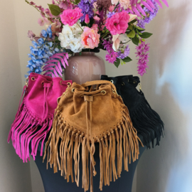 Suede Tassel bag