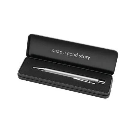 Pelikan Kugelschreiber Snap® K10 Metallic Silber im Metalletui