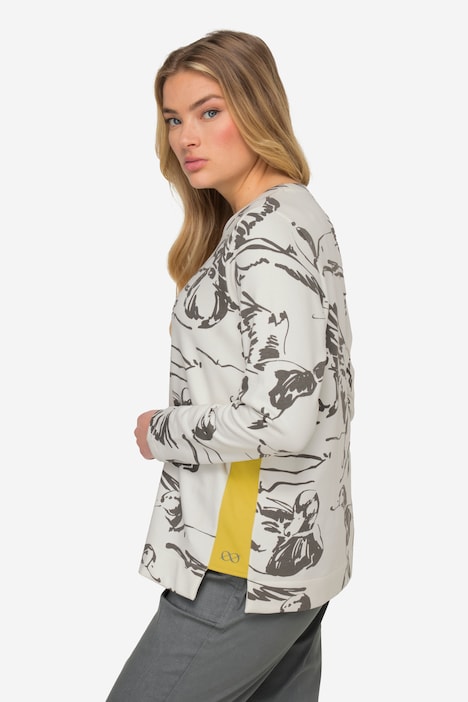 Sweatshirt, Langarm, Rundhals, OEKO-TEX