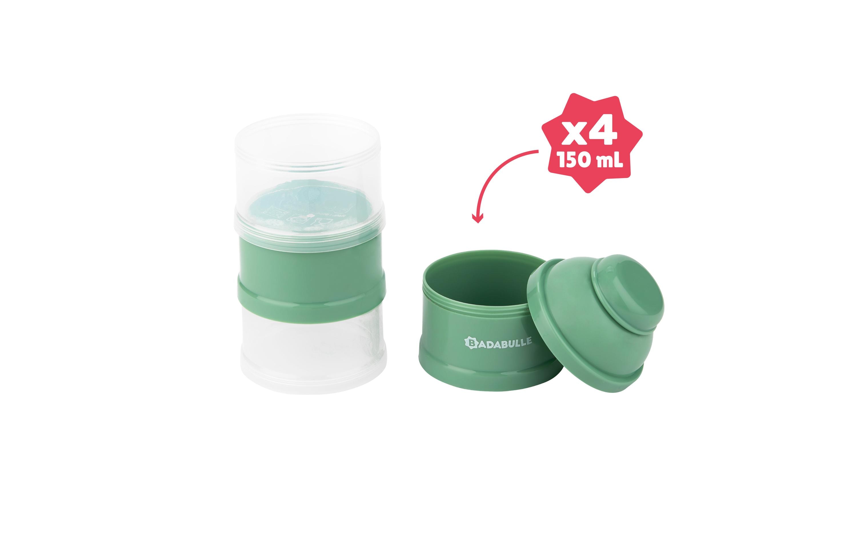 Milchpulverbehälter Soft Green 210 mlMilchpulver-Portionierer