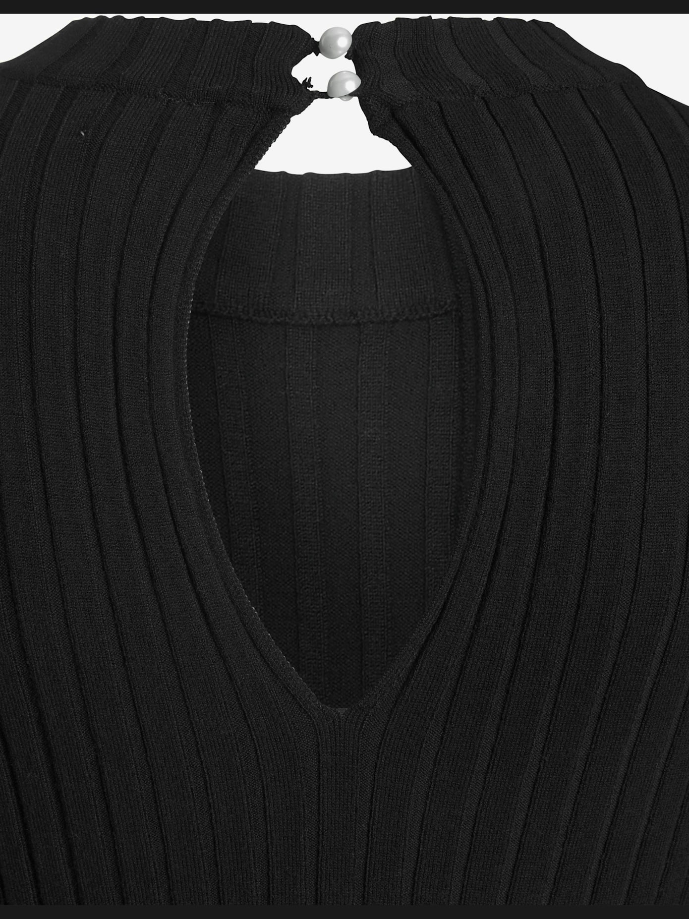 Pull à manches courtes encolure ronde