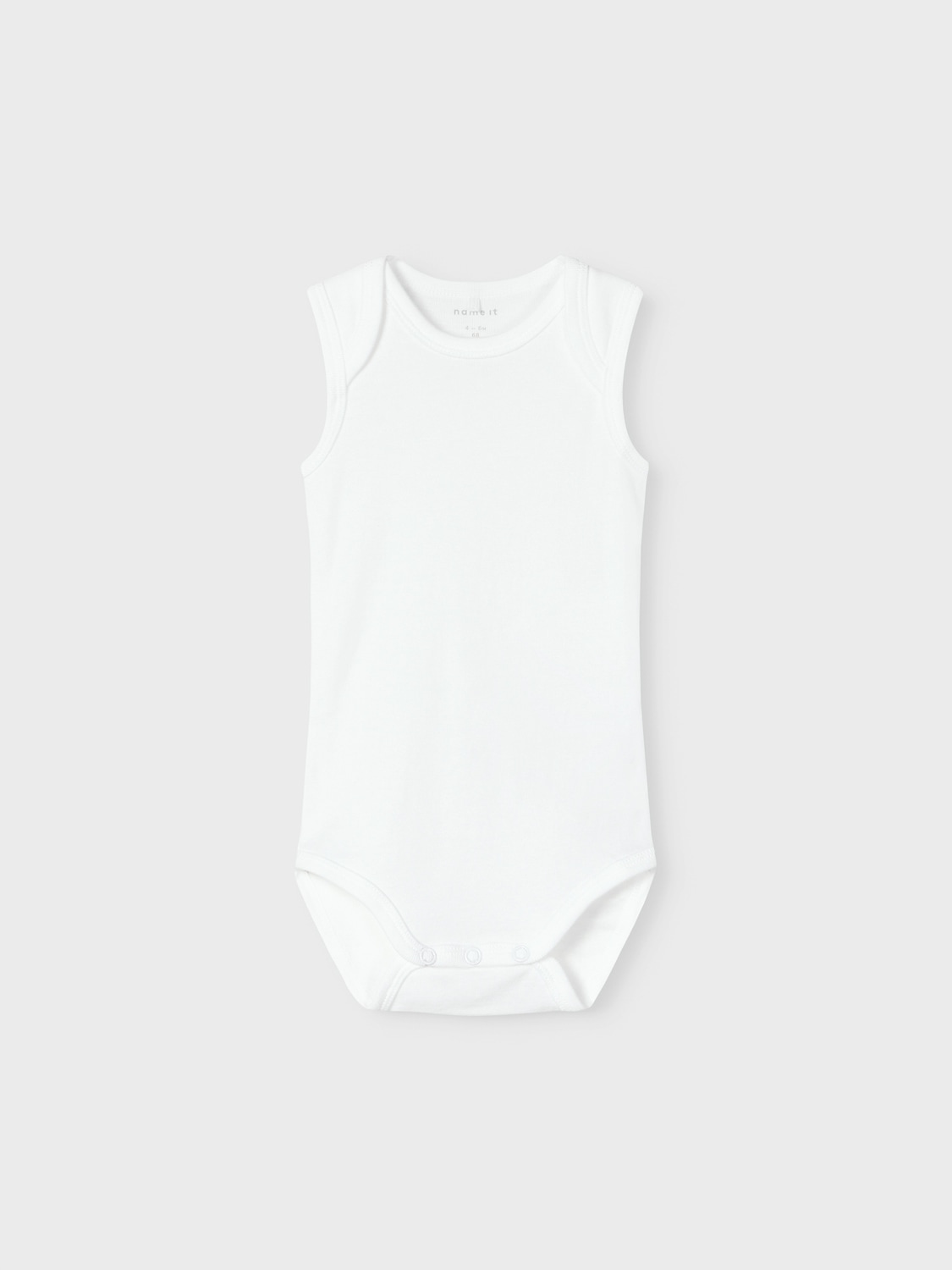 Name It Body »NBNBODY 3P TANK SOLID WHITE 3 NOOS«, 3 Stk.