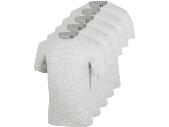 Lot de 5 tee-shirts de travail 180 Würth MODYF gris