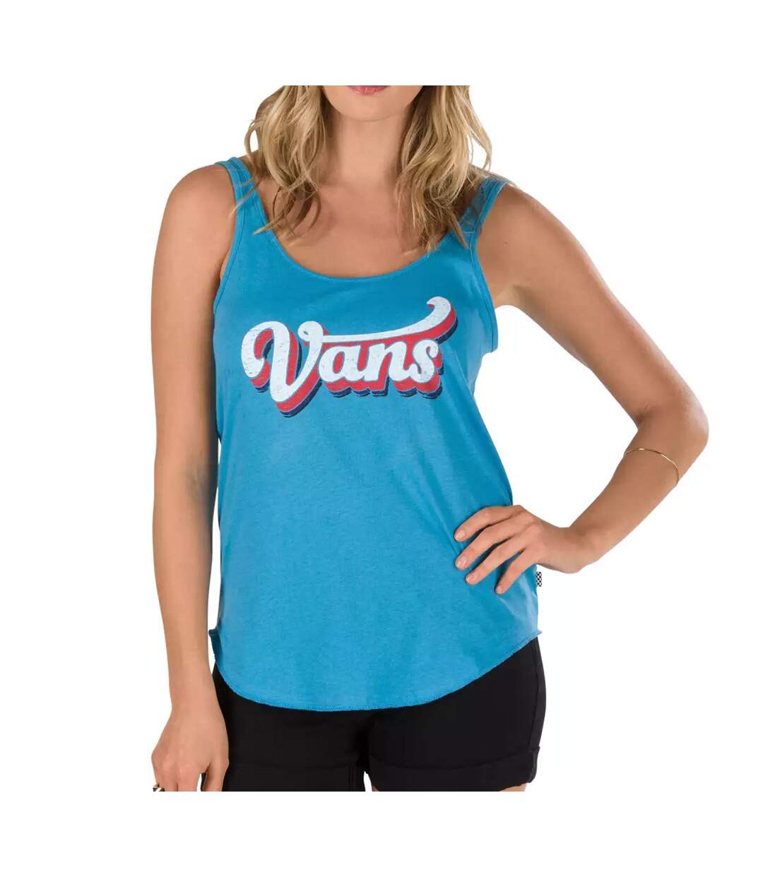 Débardeur Bleu Femme Vans Swoop