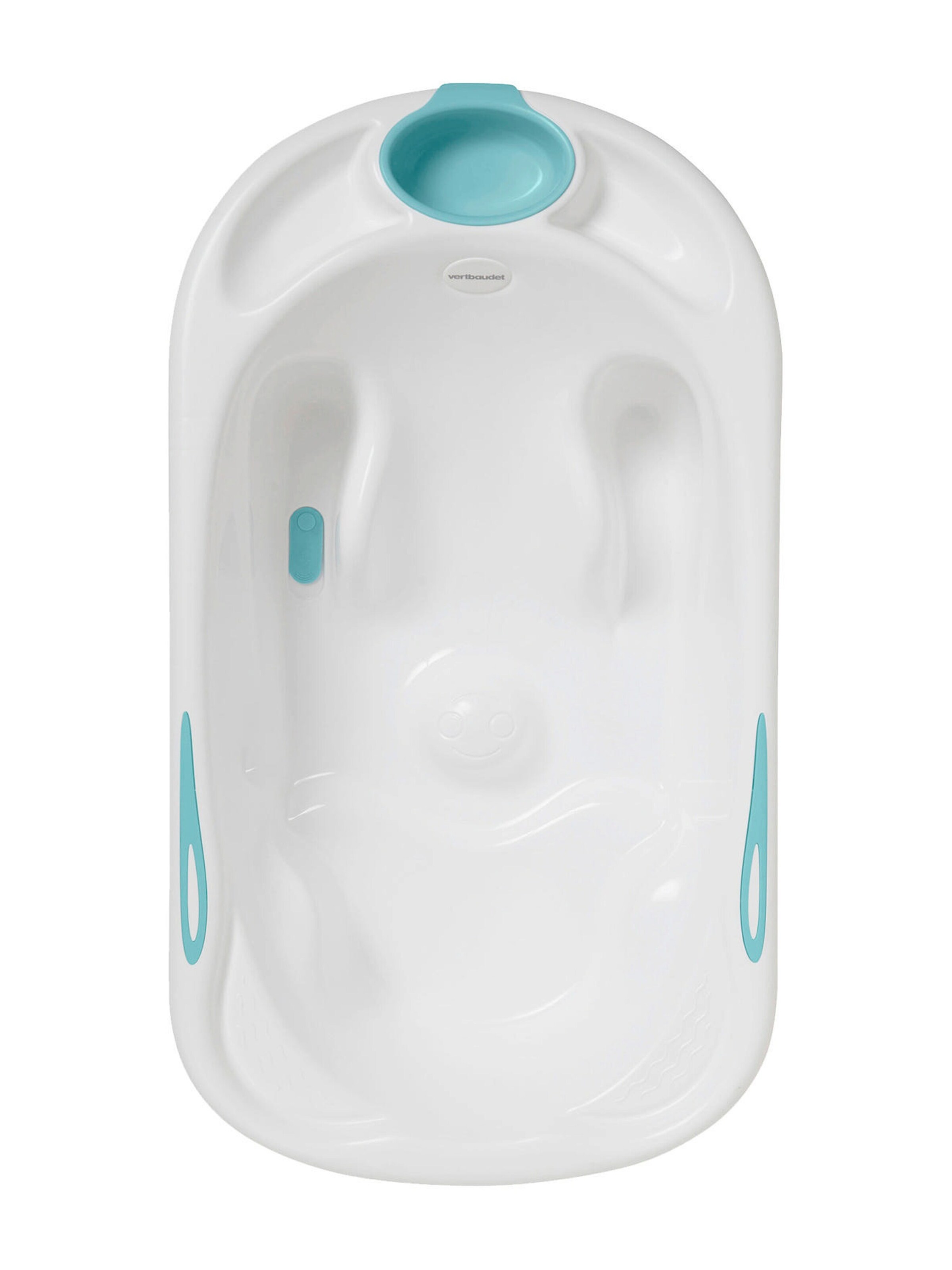 Vertbaudet 2-in-1 Baby Badewanne COOLTUB weiß