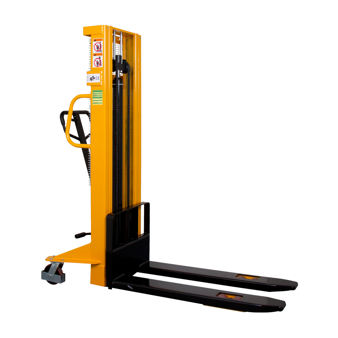 Ekström Hand Hydraulik-Stapler 1 Tonne, Hubbereich 2.5 Meter