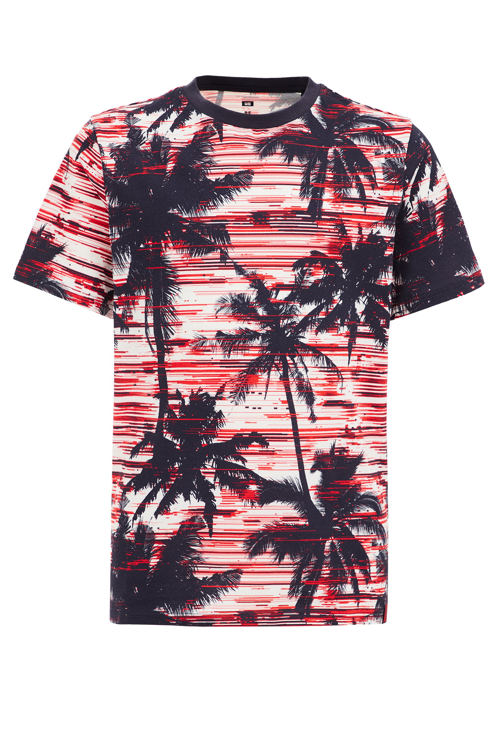 Jongens T-shirt met dessin WE Fashion All-over print