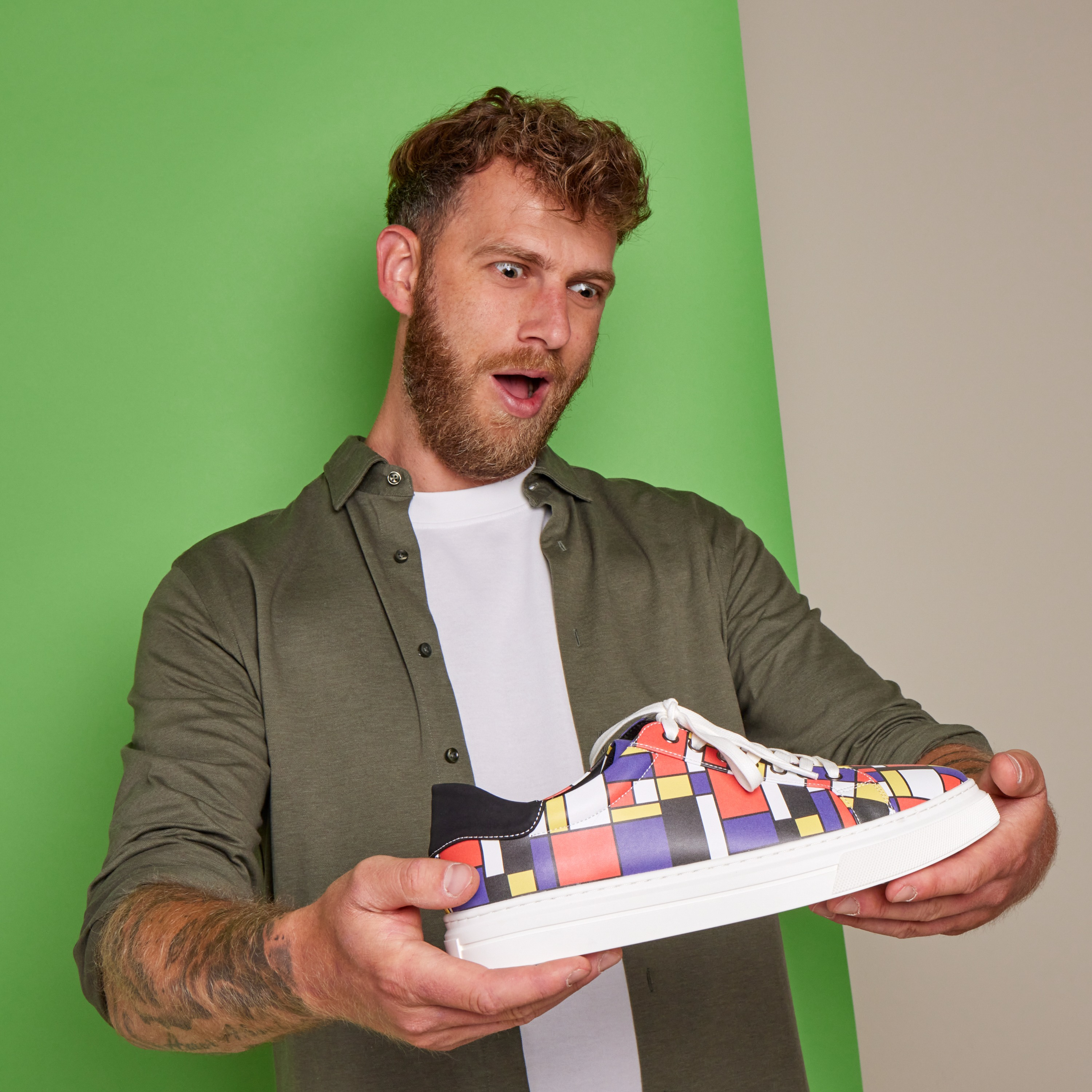 Mondrianic Sneakers