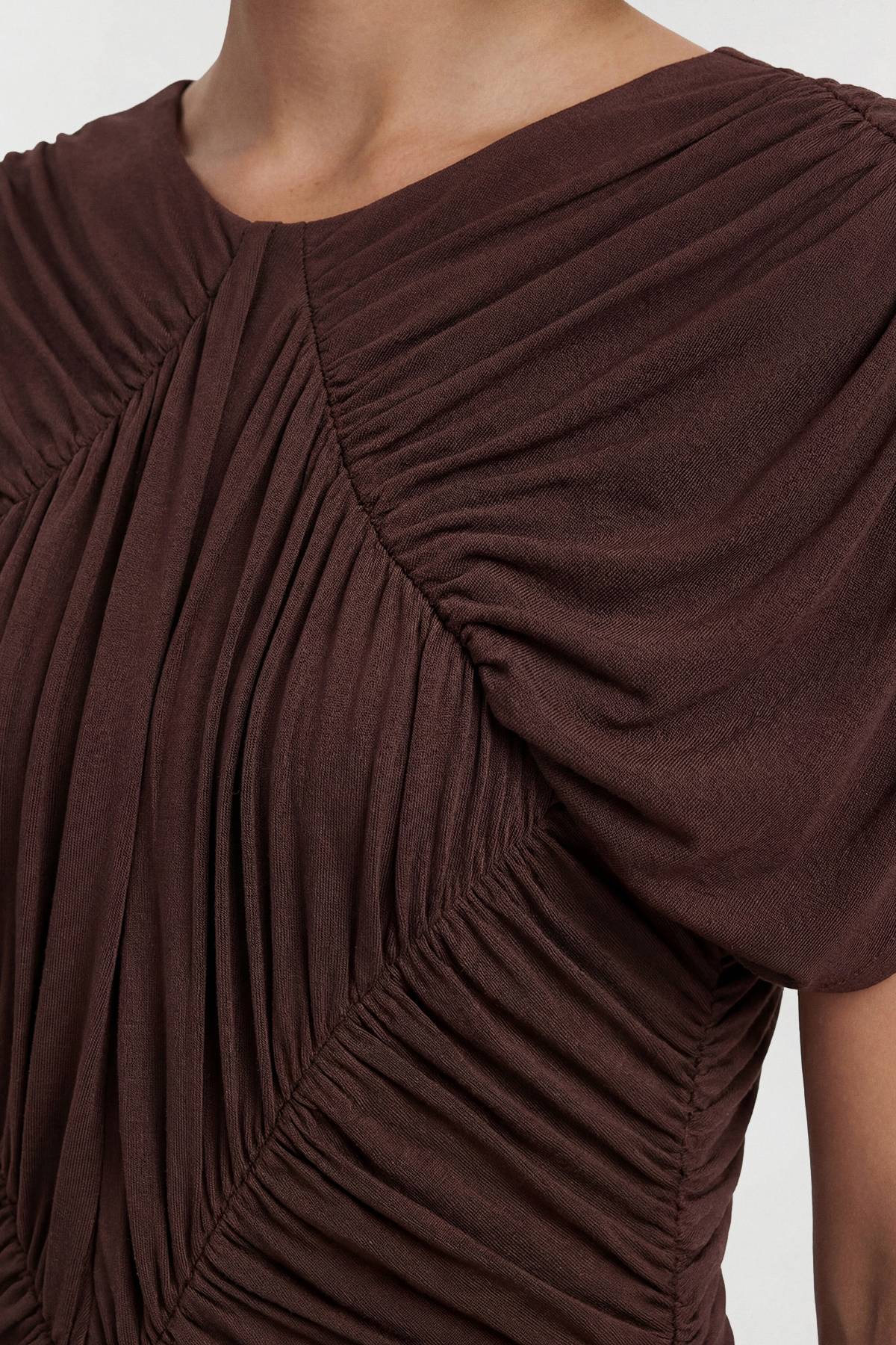 KarenMillen Robe Maxi Froncée En Jersey Premium Petite