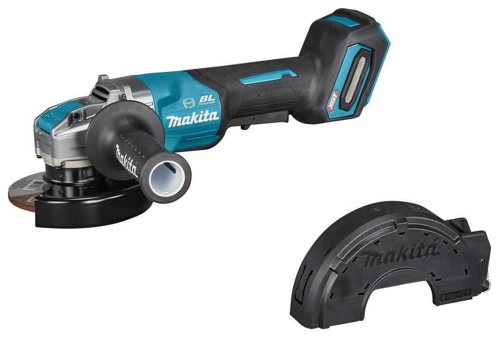Makita GA047GZ 40V Max Haakse slijper 125 mm X-LOCK