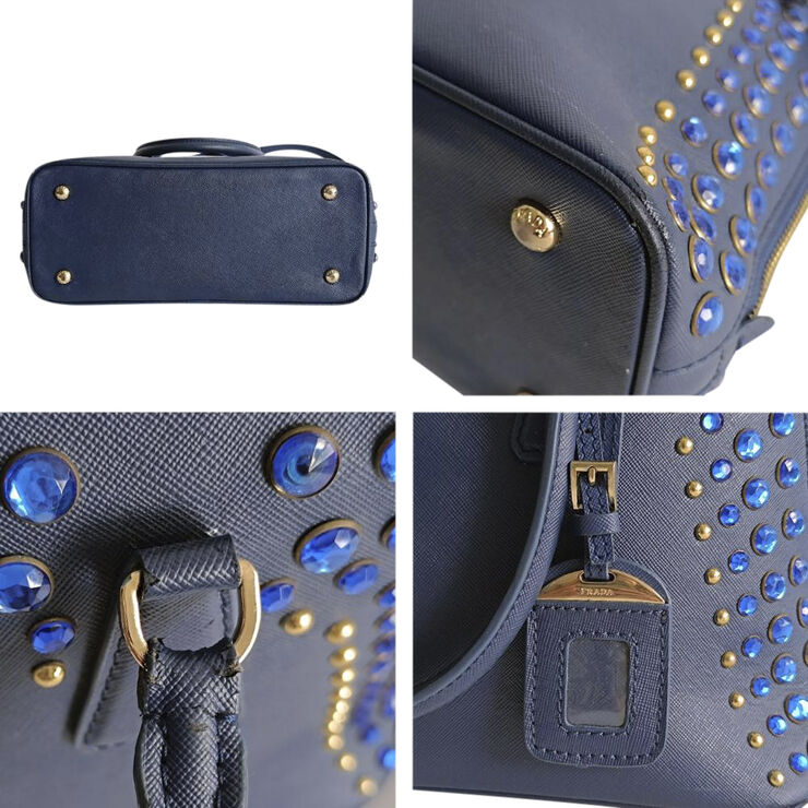 Prada Vintage Prada Shoulder Bag Blue