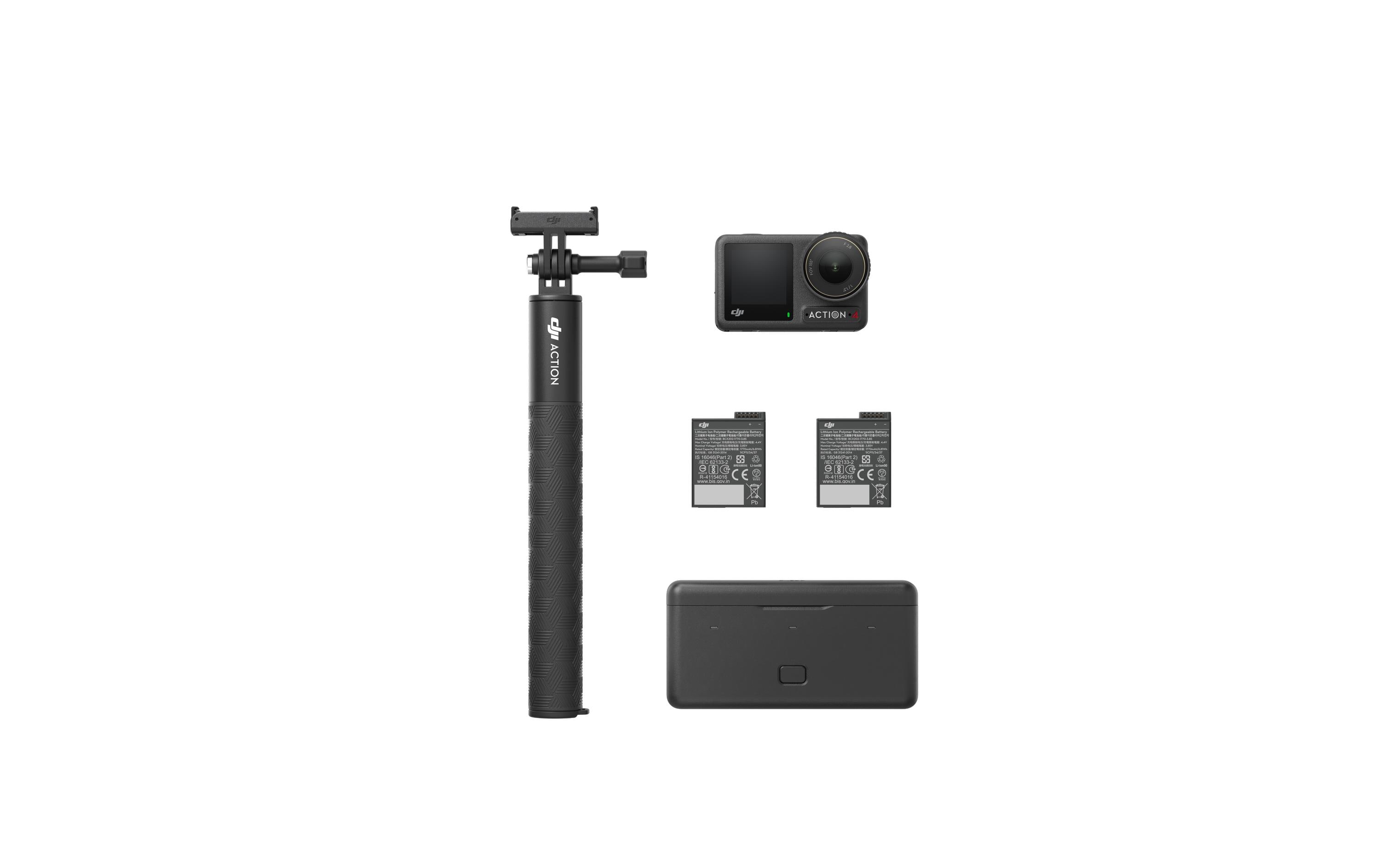 Actionkamera Osmo Action 4 Adventure Combo<br>Action-Cam mit überragender Bildqualität