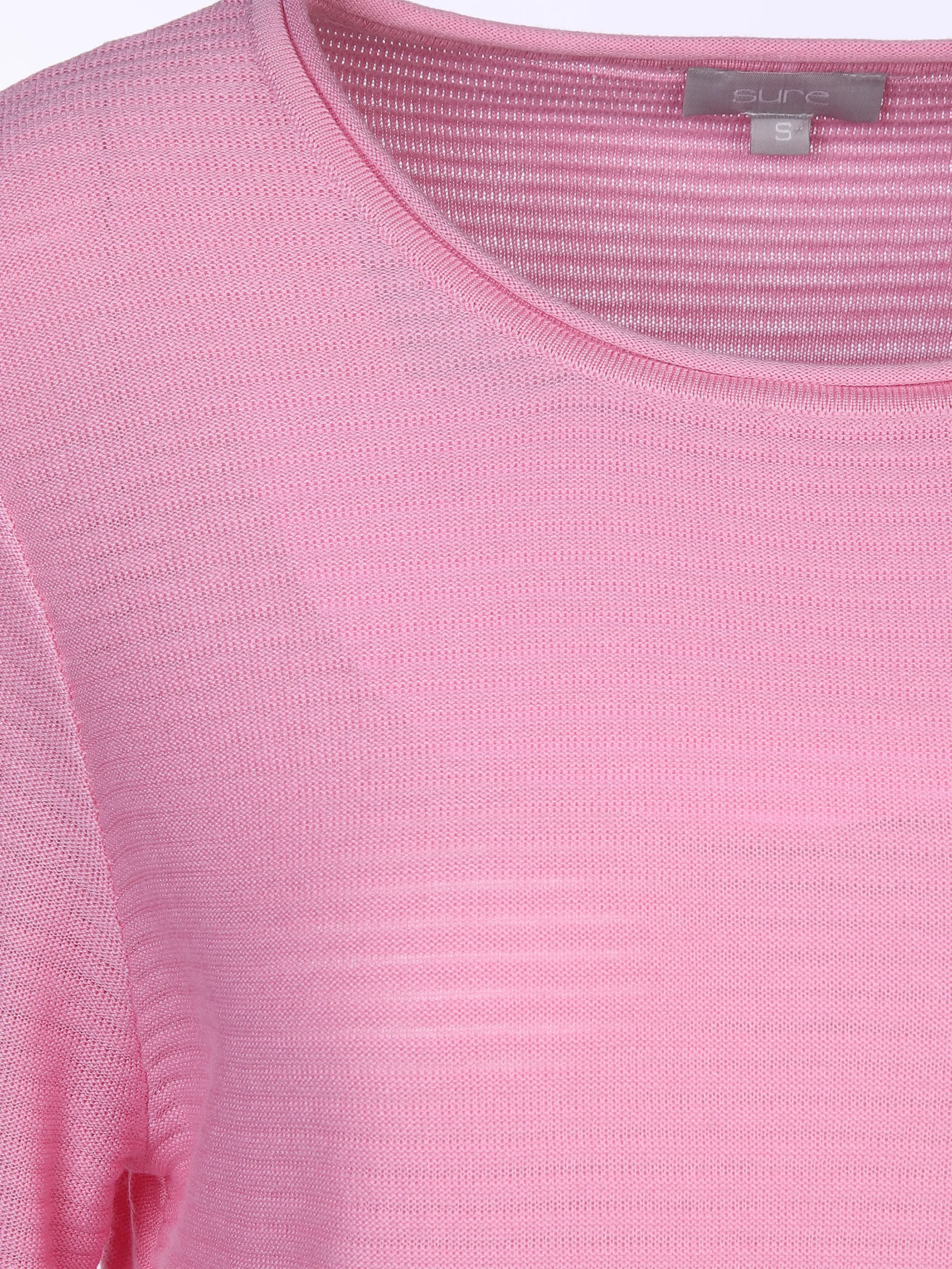 Damen Strukturshirt mit Kordelzug