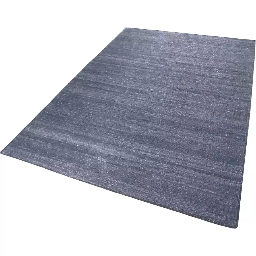 Esprit Kelim Teppich Rainbow Kelim blau grau