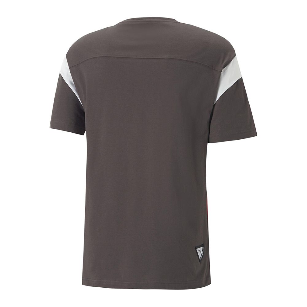 Puma ACM ARCHIVE - Tee-shirt Homme flat dark gray/tango red