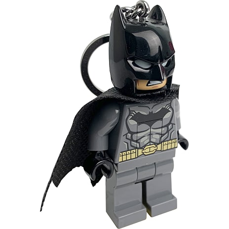 LEGO Batman nøglering m. lys - grå