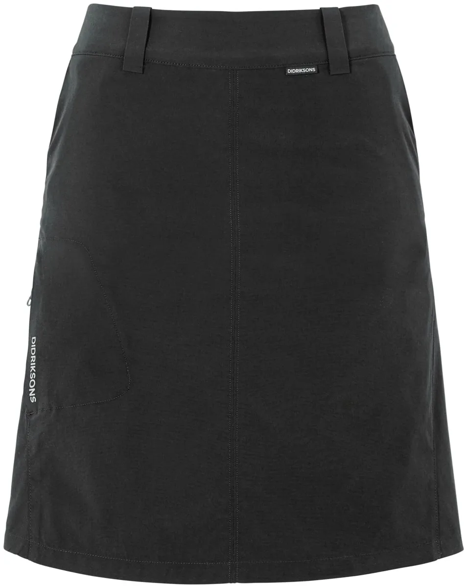 Didriksons Women's Liv Skirt 4 Black