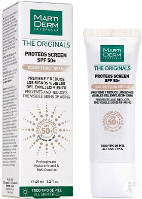 Martiderm Proteos Screen IP50+ Color Fluid Tube 40ml