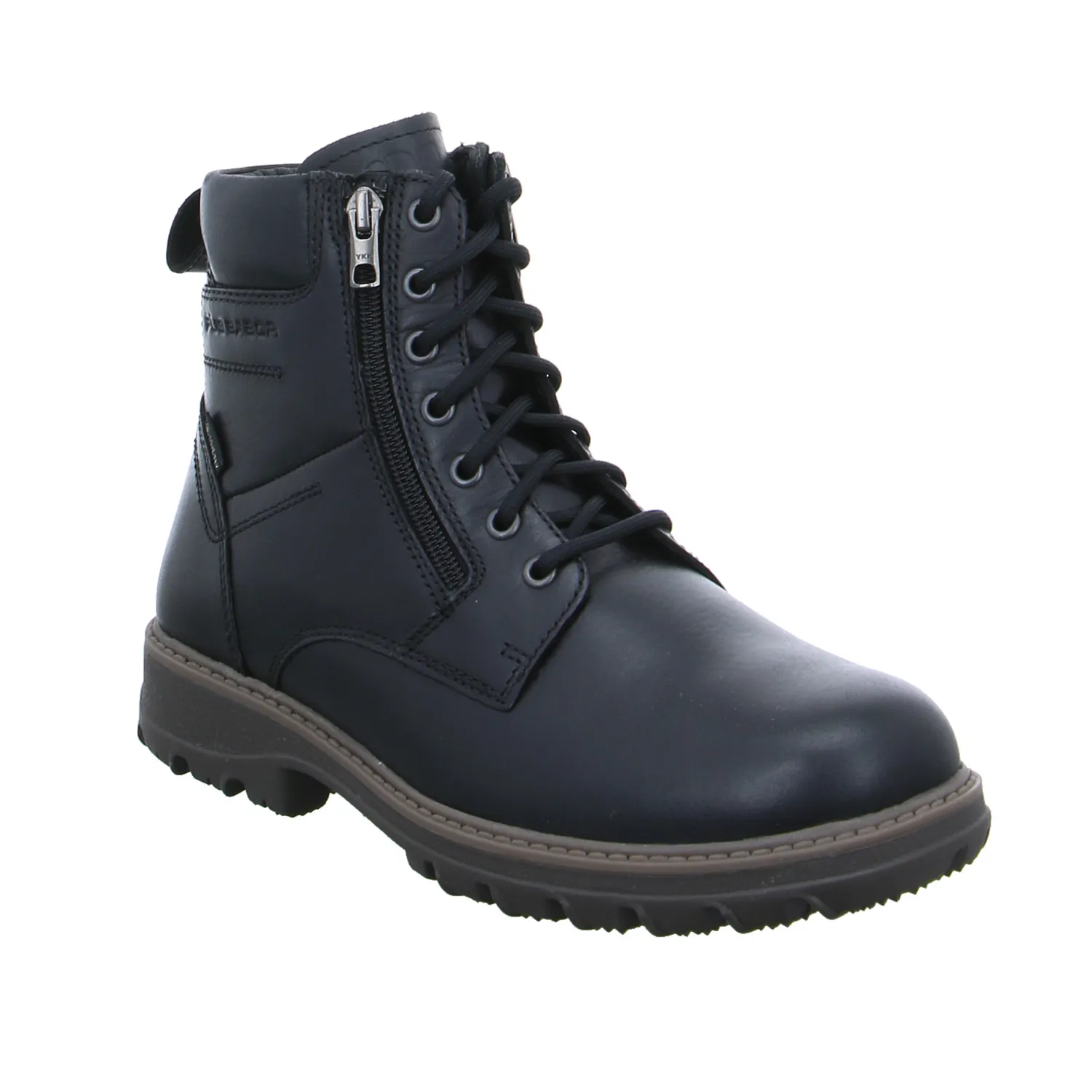 PIUS GABOR Winter-Boots Schwarz Leder