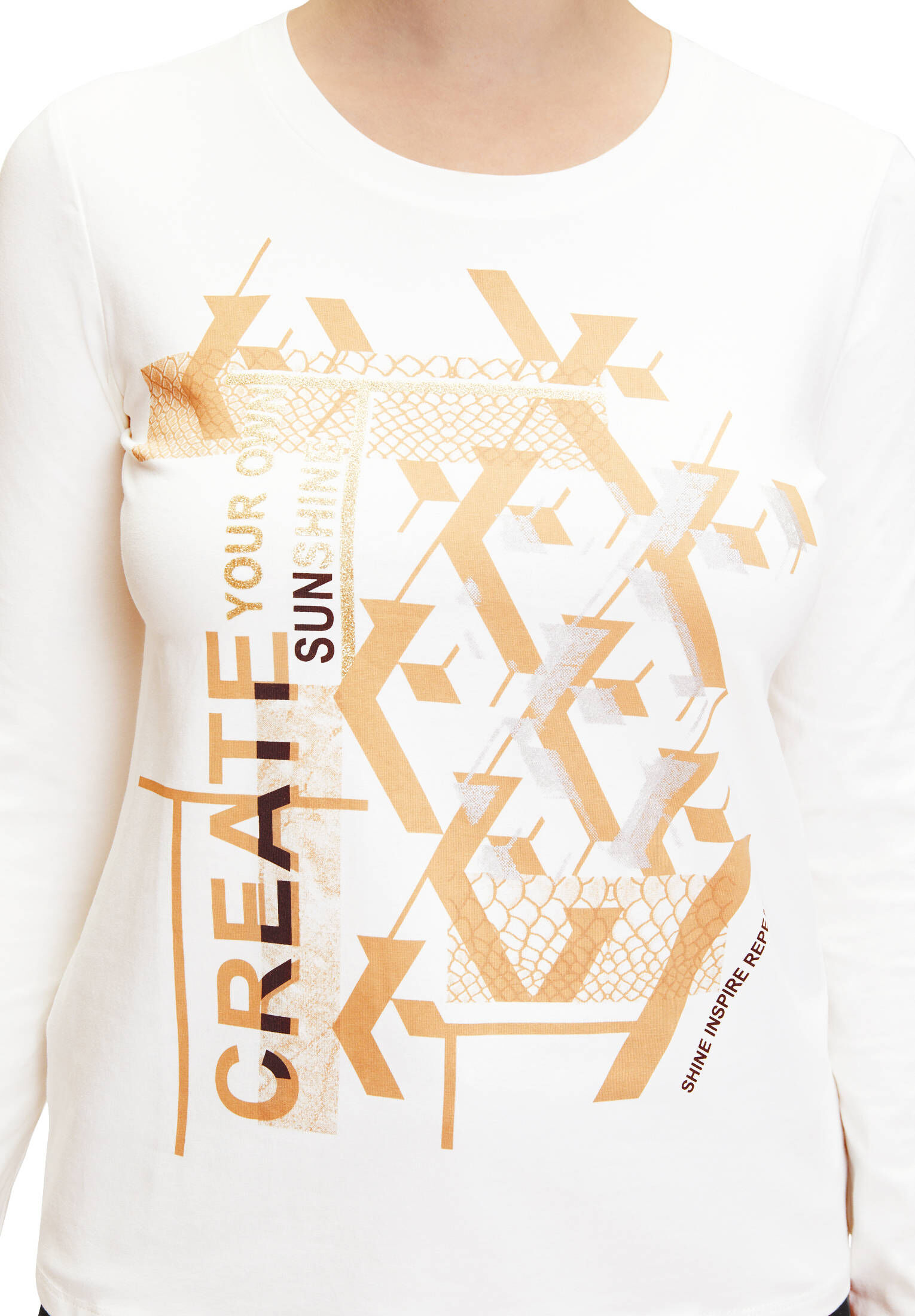 Betty Barclay| Damen Basic Shirt mit Aufdruck