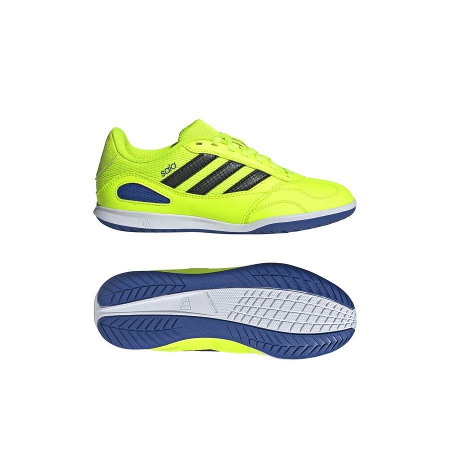 adidas Super Sala III IC - Lucid Lemon/Noir/Blanc Enfant