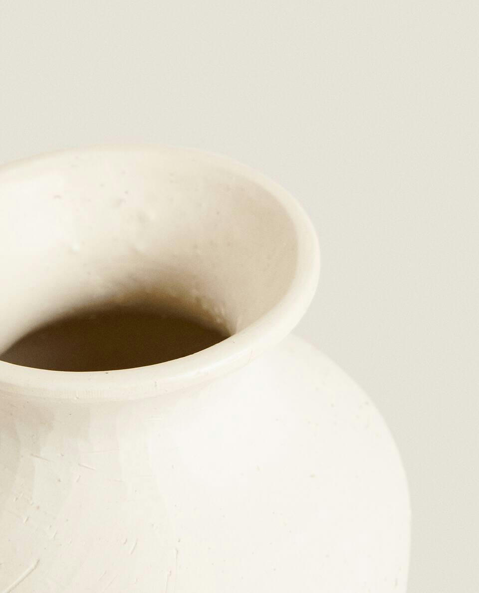 VASO DE CERÂMICA TEXTURIZADA