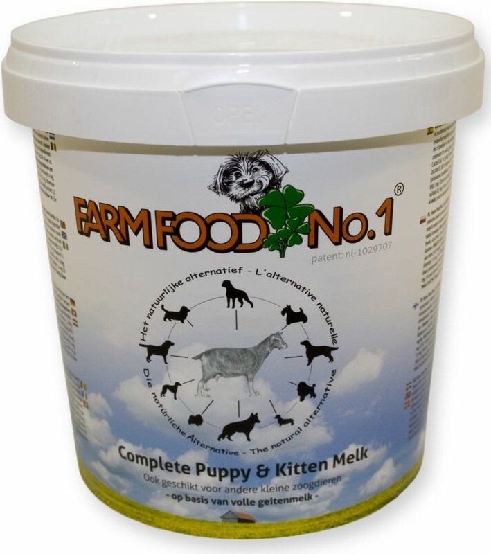 Farmfood - No. 1 Puppymelk - Op Geitenmelk Basis - 500 gr