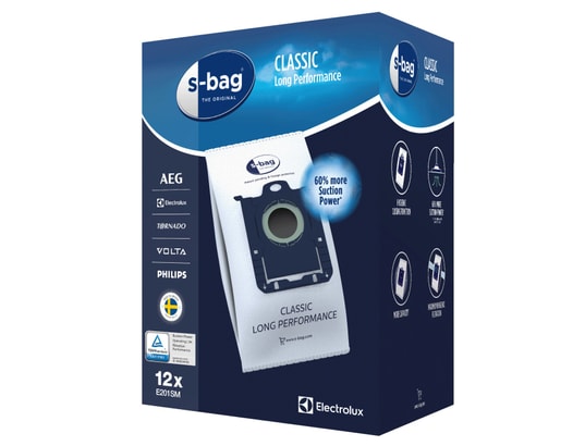 ELECTROLUX - Accessoire aspirateur Lot de 12 sacs aspirateur - e201sm